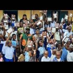 Hon. and Mrs Cokey Nwachukwu Presents Stationeries, exercise books and writing materials to Ihim Community Primary School Pupils, Ibere Clan